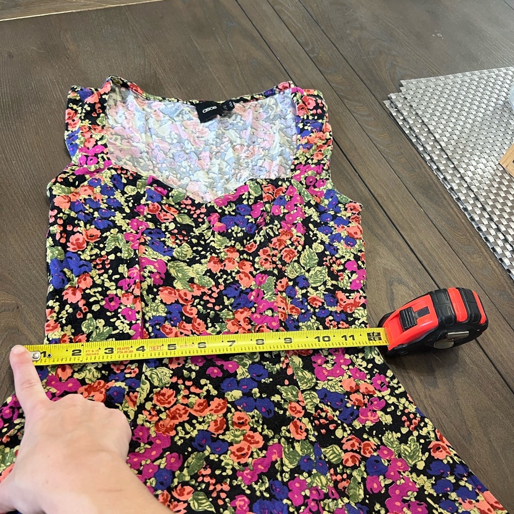 Multi Floral ASOS Dress - Picture 2 of 6
